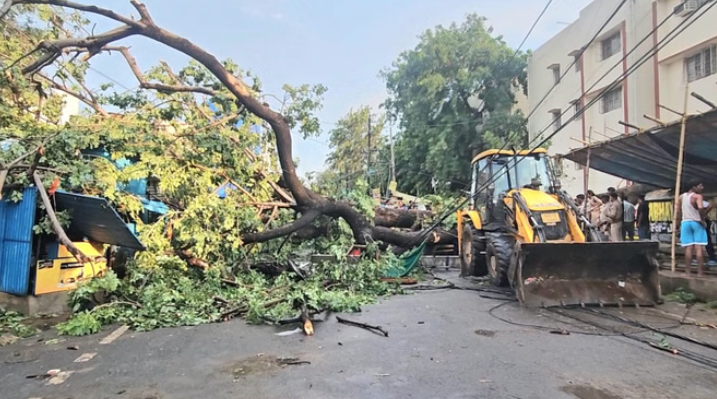 उत्तर प्रदेशमा आँधीबेहरीका कारण ९६ जनाको मृत्यु