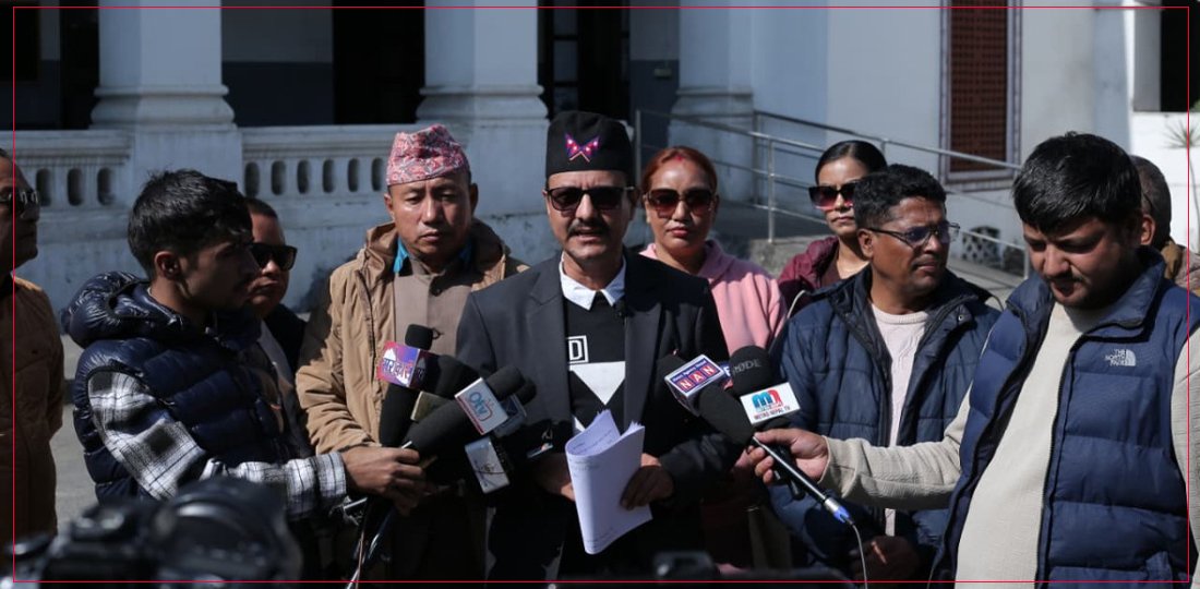   दुर्गा प्रसाईँको समर्थनमा नागरिक बचाउ दल, आयाेगमा दियाे दर्ताकाे निवेदन