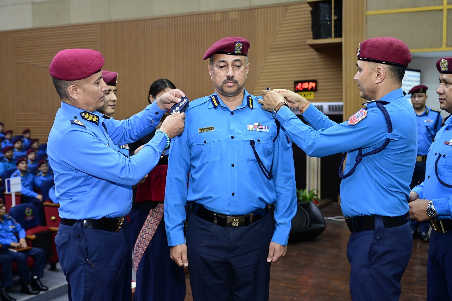 Police Chief Decorates 44 Promoted Officers