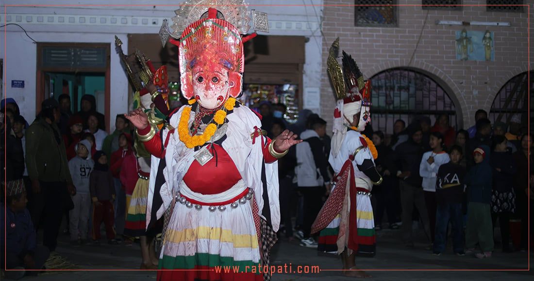 ३३ वर्षपछि सुरु गरिएको गोकर्णेश्वरको नवदुर्गा नाच, तस्बिरहरू