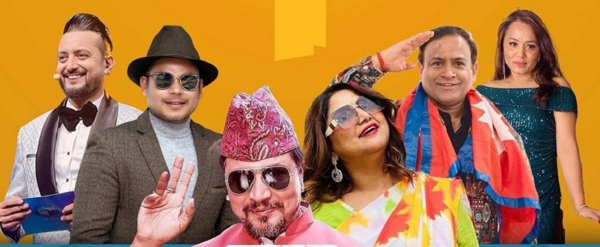 ‘छक्का पन्जा’ युएसए कमेडी टुर गर्दै दीपक–दीपा