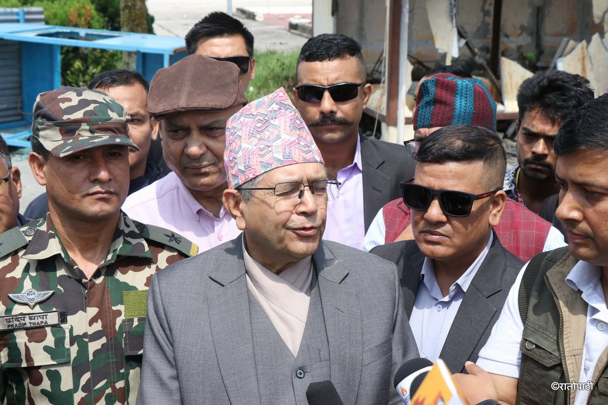   सभामुख ‍र राष्ट्रियसभाका अध्यक्षले गरे नयाँ संसद् भवनको निरीक्षण