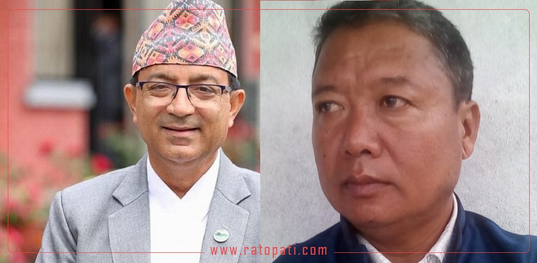 पोखराका मेयर र भूमि आयोगका अध्यक्षबिच जुहारी