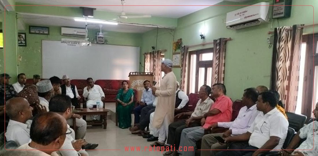 सामाजिक सद्‌भाव, धार्मिक सहिष्णुता र शान्ति–सुव्यवस्था कायम राख्न धनुषामा बैठक