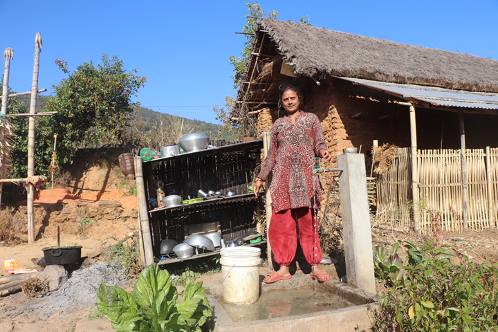 भुल्केका चार सय ६८ घरमा ‘एक घर, एक धारा’