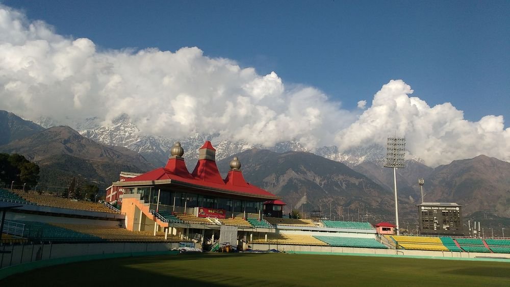 Dharamshala Cricket Stadium Landscape 1