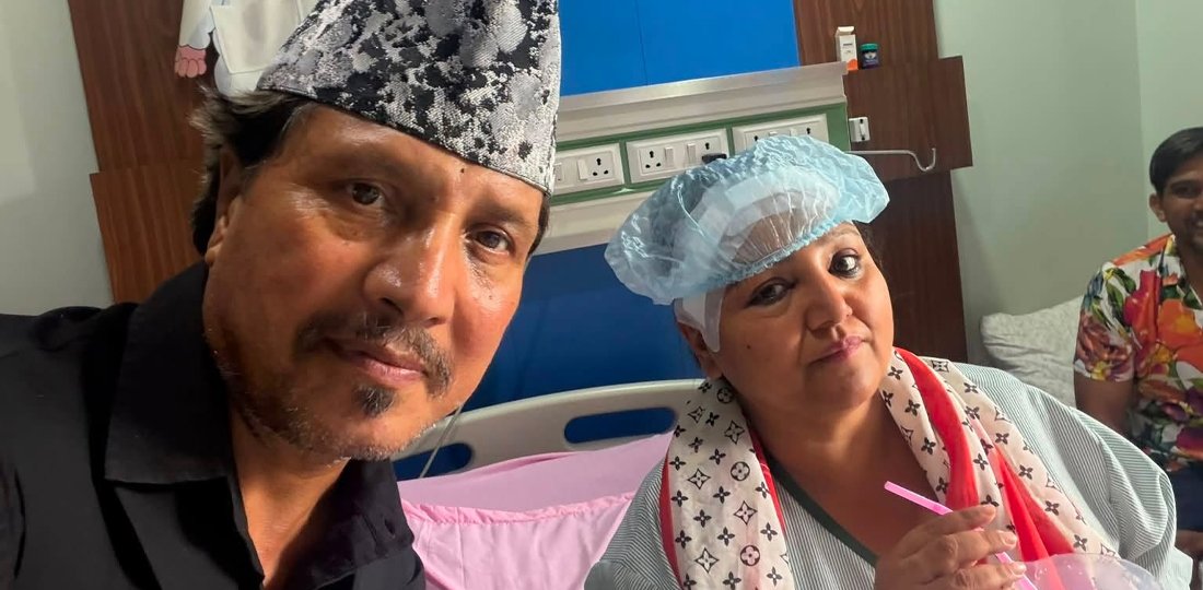 Actress Deepashree Niraula Undergoes Successful Surgery for Brain Tumor