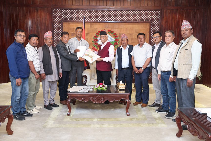 प्रधानमन्त्रीसँग काठमाडौँ–तराई मधेस द्रुतमार्ग सुरु विन्दुको समस्याबारे छलफल