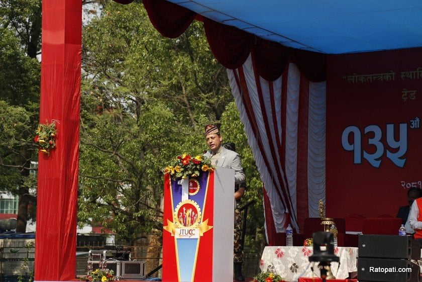 आन्तरिक रोजगारी सृजना र स्वरोजगार वृद्धि गर्न सीपमूलक तालिम दिने योजना छ : श्रममन्त्री अर्याल