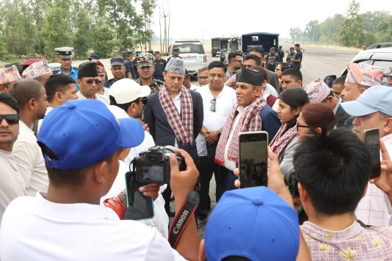Speaker and National Assembly Chairman Inspect Proposed Dry Port Site