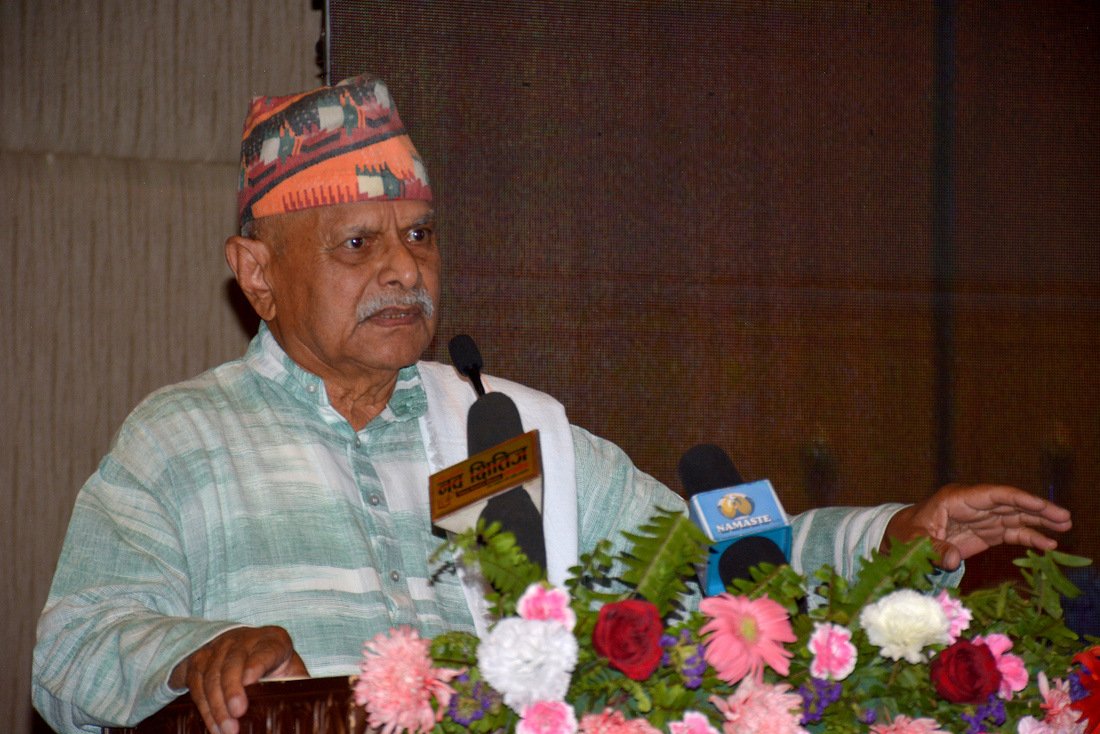 पत्रकारिता ऐनाजस्तै सत्यतथ्य देखाउने माध्यम हो : पूर्वराष्ट्रपति यादव