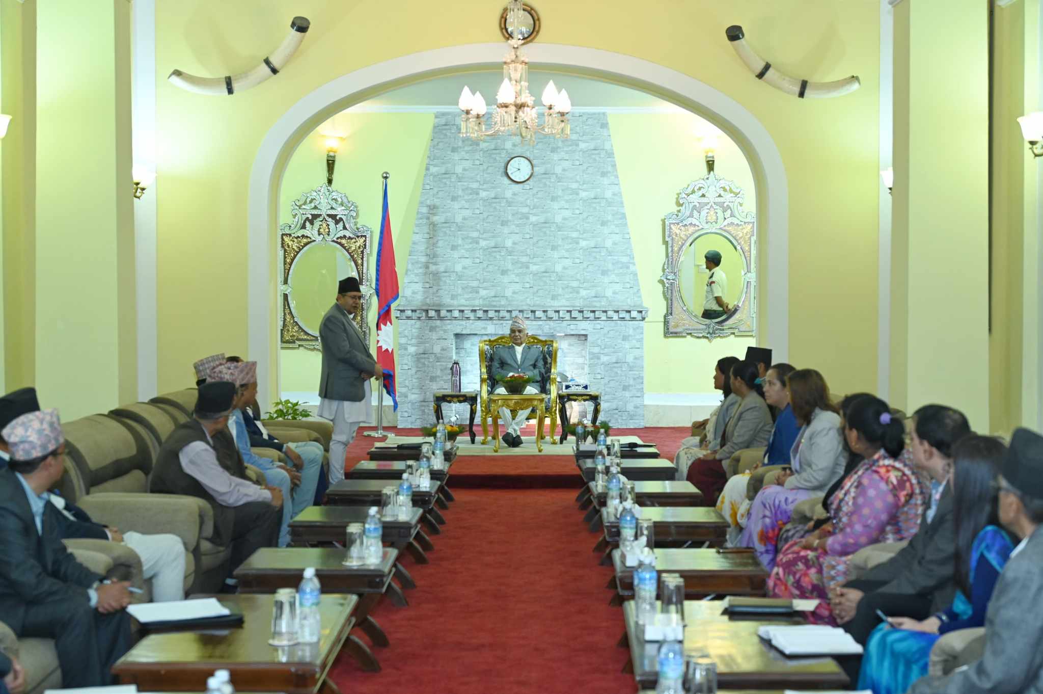 लोकतन्त्र सुदृढ हुन ‘मोरल अथोरीटी’ को सम्मान गर्ने संस्कार आवश्यक : राष्ट्रपति