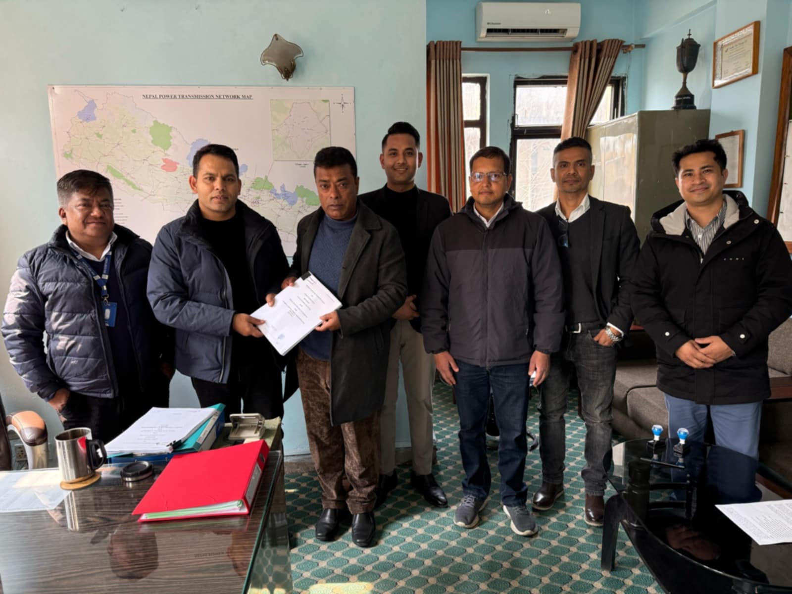 ३० मेगावाटको मध्य घुन्सा खोला जलविद्युत् आयोजनाको ग्रीड कनेक्सन सम्झौता सम्पन्न