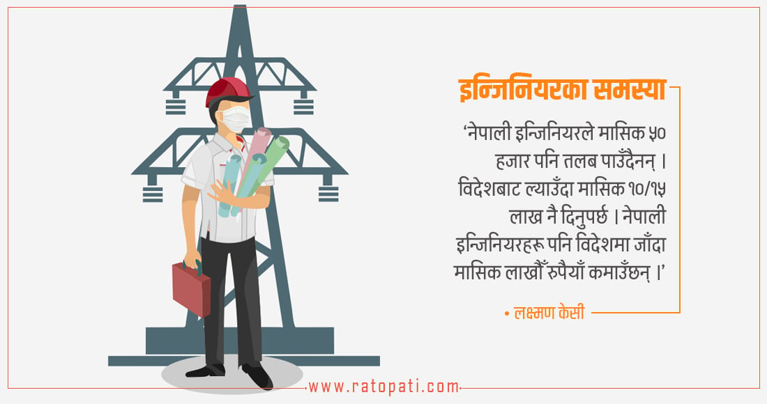 भविष्य खोज्दै नेपाली इन्जिनियर विदेशमा, देश बनाउन विदेशी इन्जिनियर नेपालमा