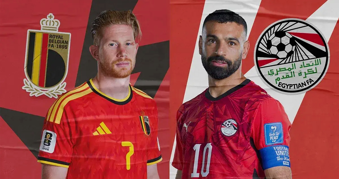 Belgium Aims to Continue Unbeaten Streak Against Egypt in World Cup