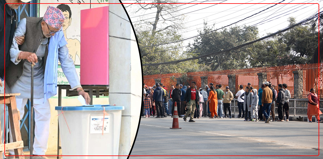 छिटपुट घटनाबाहेक शान्तिपूर्ण रूपमा मतदान सम्पन्न  [दिनभरका अपडेट एकैठाउँमा]