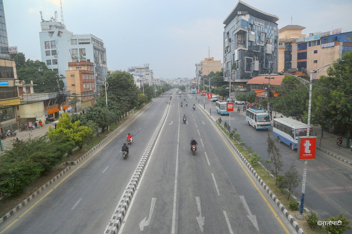 Empty Road during Tihar and Vintuna_NPL  (8)