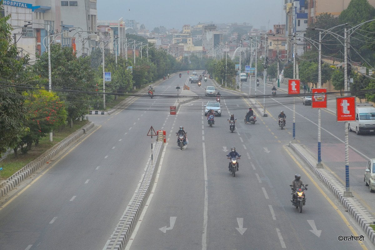 Empty Road during Tihar and Vintuna_NPL  (9)