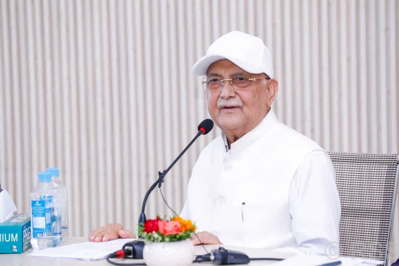 CPN (UML) Chairman Oli Directs Federal Lawmakers to Present People's Voice Strongly in Parliament
