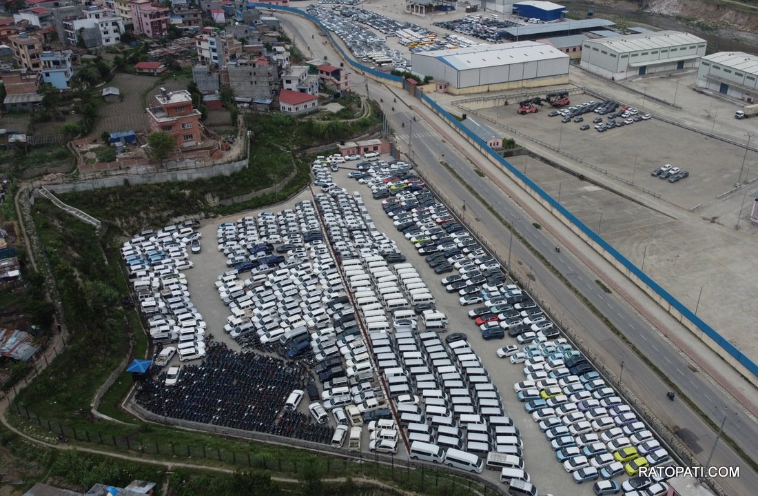 EV at Chobhar Dry port.-918