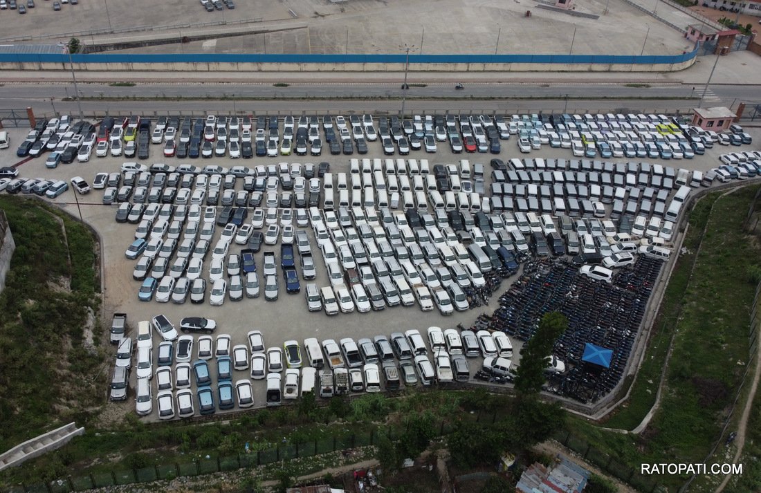EV at Chobhar Dry port.-923