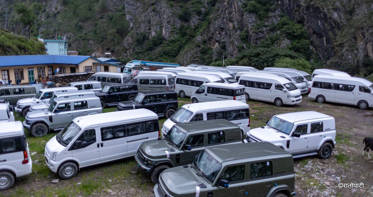 Rasuwa Customs Sees Significant Increase in Electric Vehicle Imports in FY 2082-83