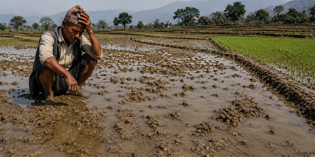 Nepal Faces Drought and Fertilizer Shortage Amidst Paddy Planting Season