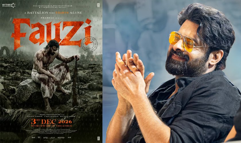 'Fauji' Starring Prabhas Set for December 3, 2026 Release