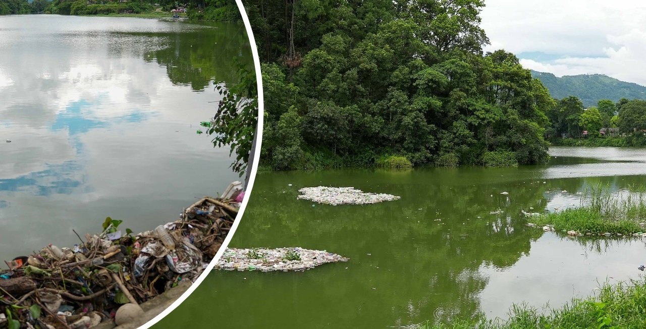 Fewa Lake Faces Plastic Waste, Sewage, and Encroachment Issues