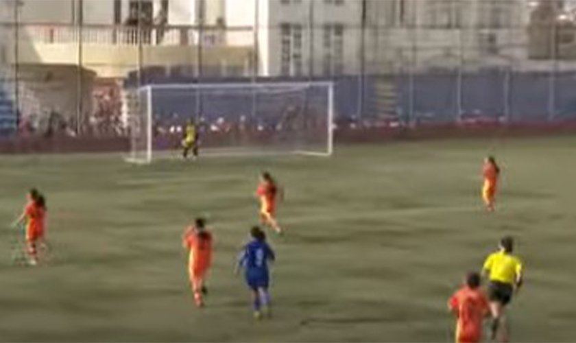 साफ यू-१६ महिला च्याम्पियनसिप फुटबलको पहिलो हाफ : नेपाल ३, भुटान ०