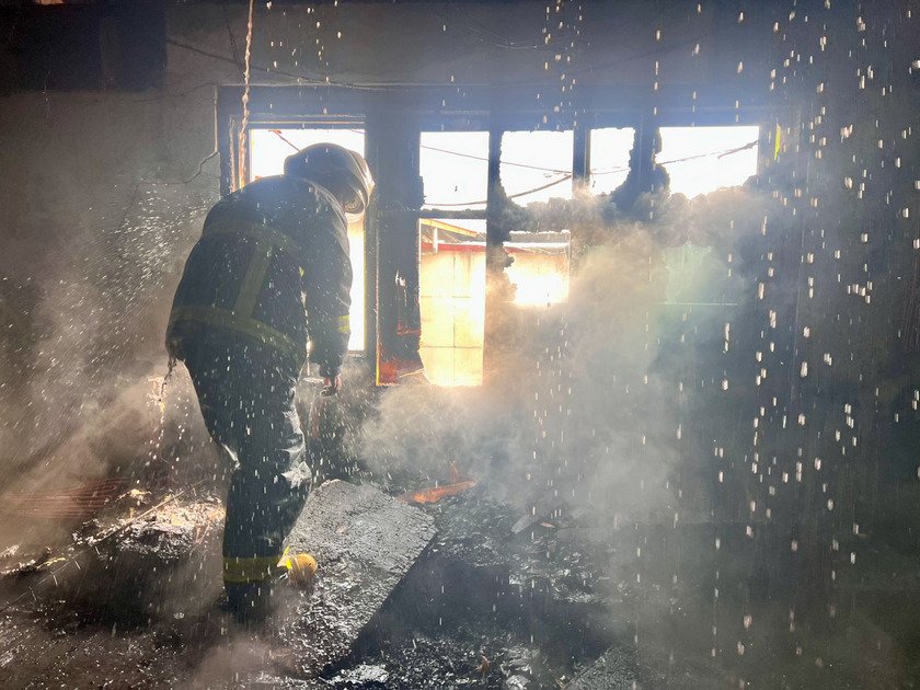 fire at dancebar at Durbarmarg-  Nepal photo library-11