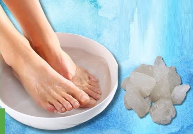 Benefits of Washing Feet with Alum Water