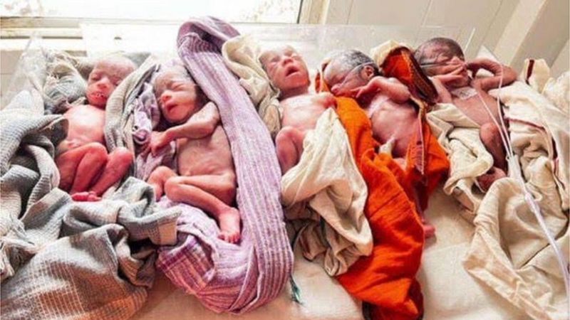 भारतमा एकै पटक पाँच बच्चा जन्माउने आमा अंकिताको कहानी