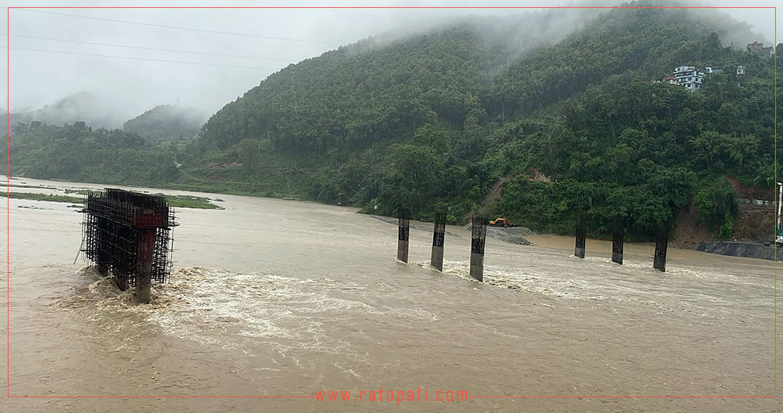 सोमबार कहाँ-कहाँ छ बाढीको खतरा ?