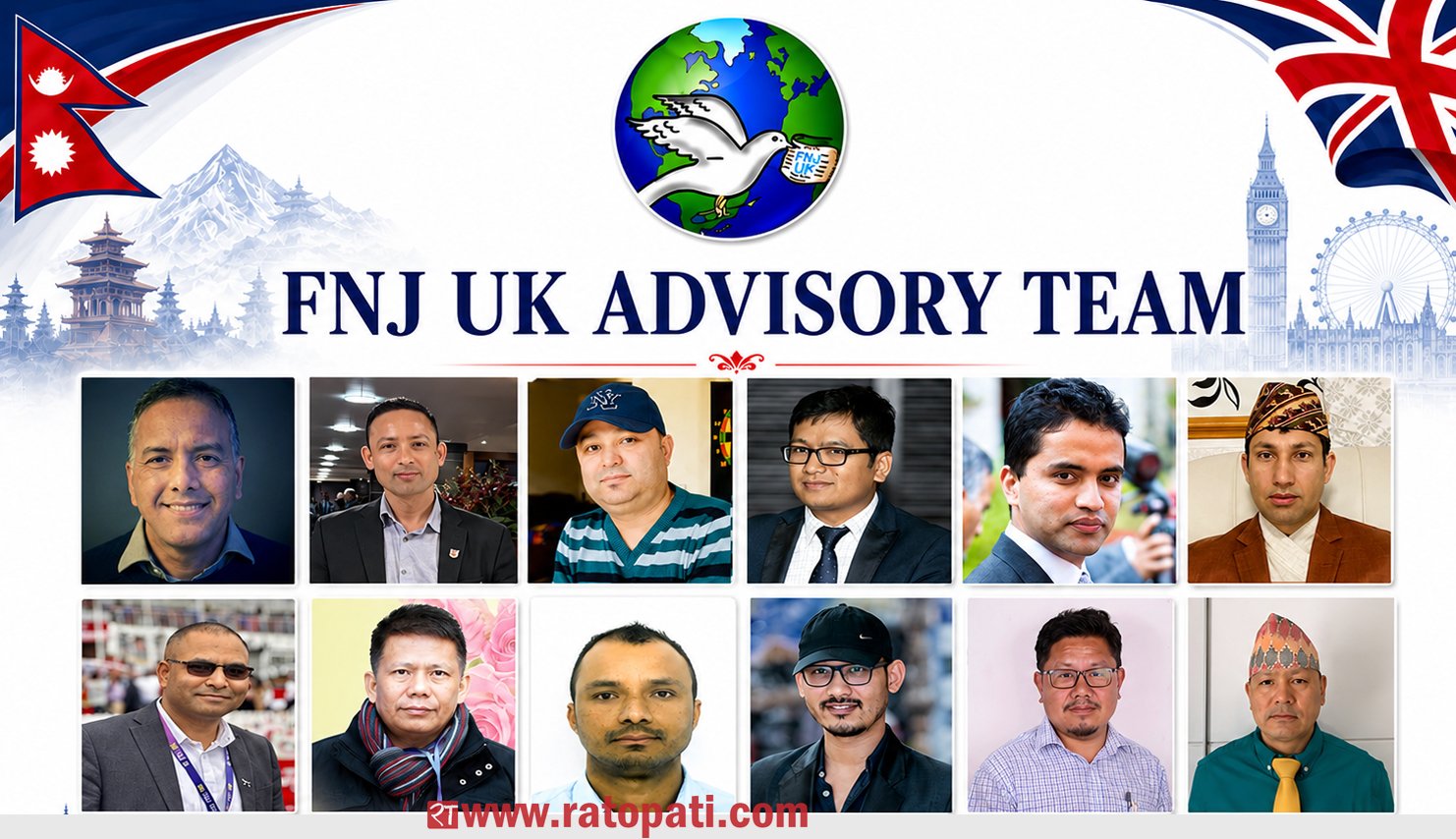 Press Club UK Branch Adds 9 Advisors, Plans 15th Anniversary Celebration