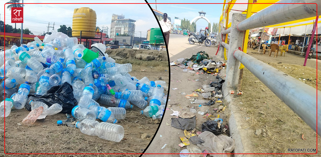 फोहरले जनकपुरधाम दुर्गन्धित, सरसफाइ गर्ने निकाय बेखबर