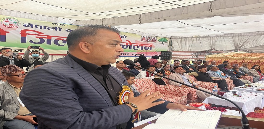 भ्रष्टाचारलाई जरैदेखि सफा गर्नुपर्छ : गगन थापा