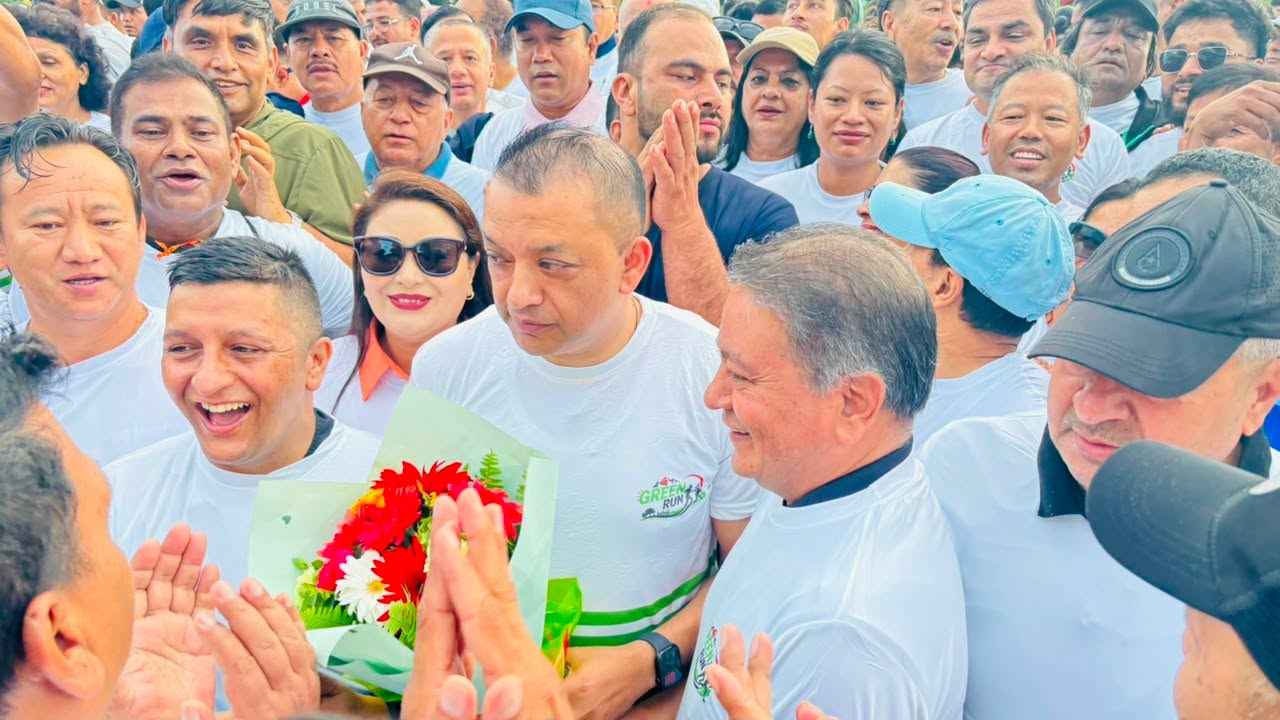 Nepali Congress Launches 'Green Run' to Mark BP Koirala's 44th Memorial Day