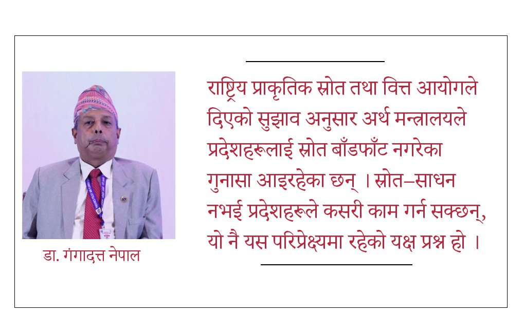   प्रदेश सरकार किन र केका लागि ?