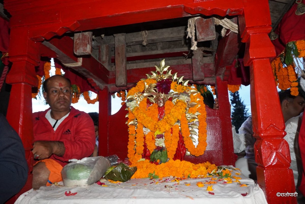 पशुपति क्षेत्रमा ऐतिहासिक गङ्गामाई जात्रा सम्पन्न, तस्बिरहरू