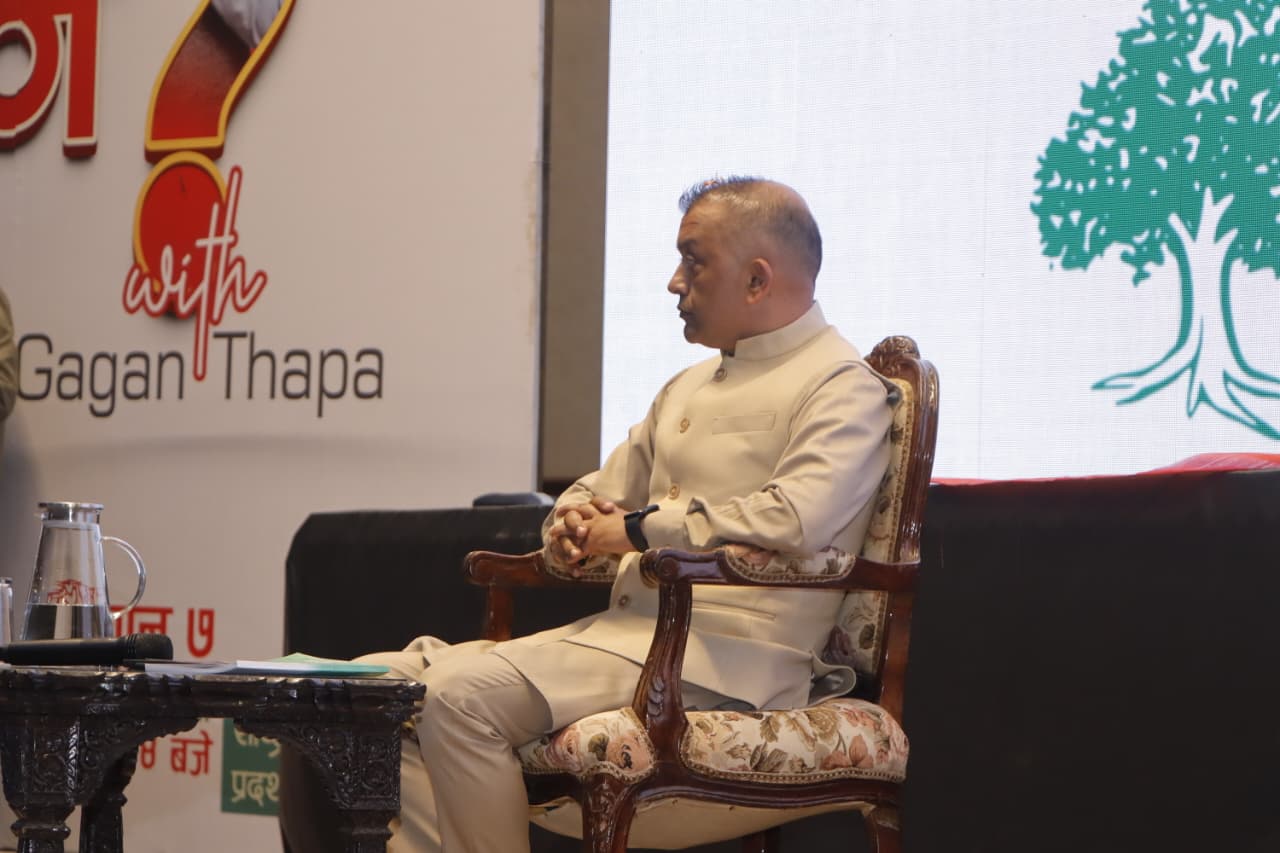 Nepali Congress President Gagan Thapa Pledges Merit-Based Appointments, Asset Disclosure Mandate