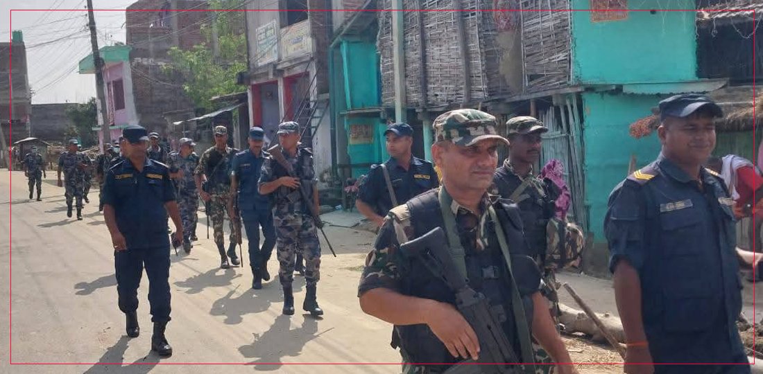  सर्लाहीमा चाडपर्व लक्षित संयुक्त गस्ती सञ्चालन