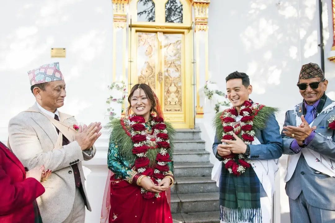 Actress Gaumaya Gurung Weds Partner Divas