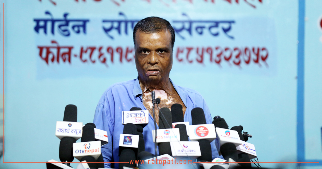   आलम छुटेपछि बम विस्फोटको खत बोकेर काठमाडौँ आइपुगे गौरीशङ्कर, तस्बिरहरू