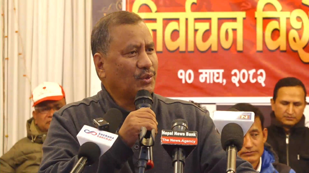 सरकारले सिंगो पार्टीलाई निर्वाचनमा जाने वातावरण बनाएनः महासचिव विप्लव