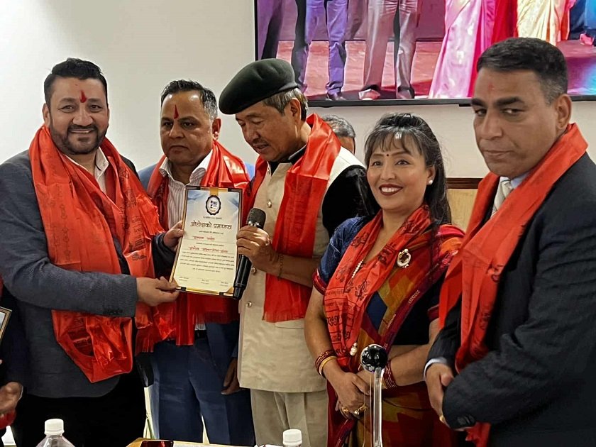 इनास एसिया संयोजकमा गीतकार पाण्डे