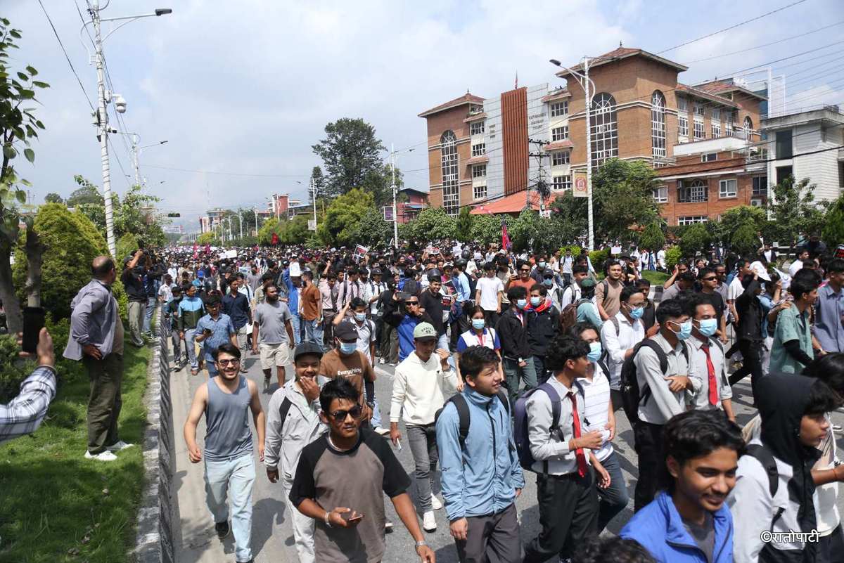 Gen Z protest baneshowrtira_NPL (10)
