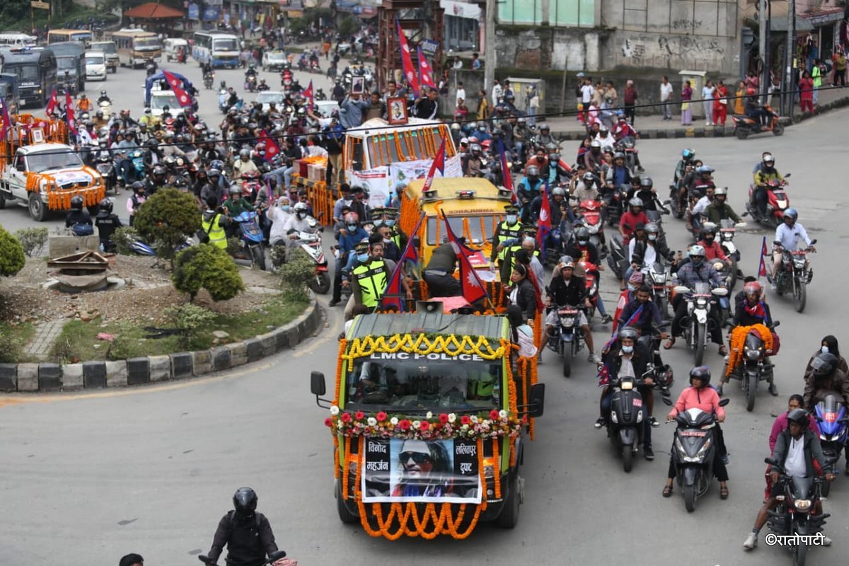   ६ वटा शव हेलिकप्टरमार्फत उपत्यकाबाहिर पठाइयो