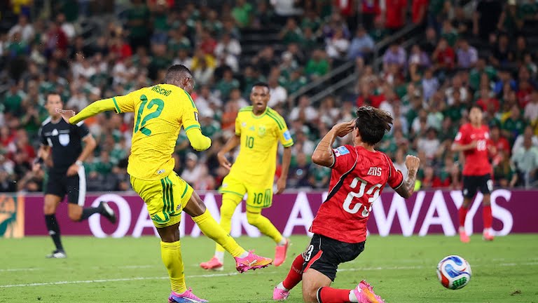South Africa Leads South Korea 1-0 in FIFA World Cup 2026 Qualifier