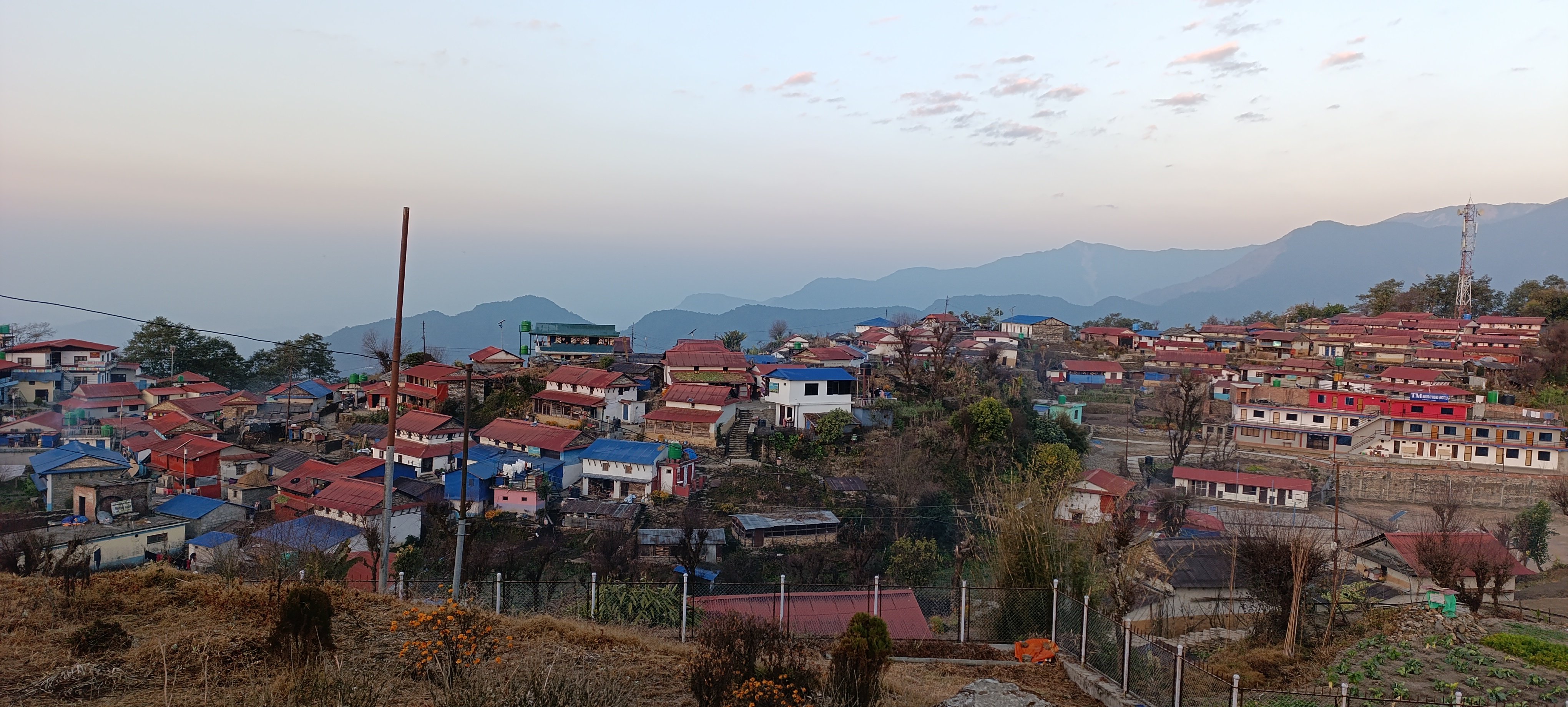 Ghale Gaun at Dawn